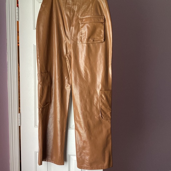 Never been worn ARFM brand faux leather pants in a 31 waist. - Picture 3 of 4